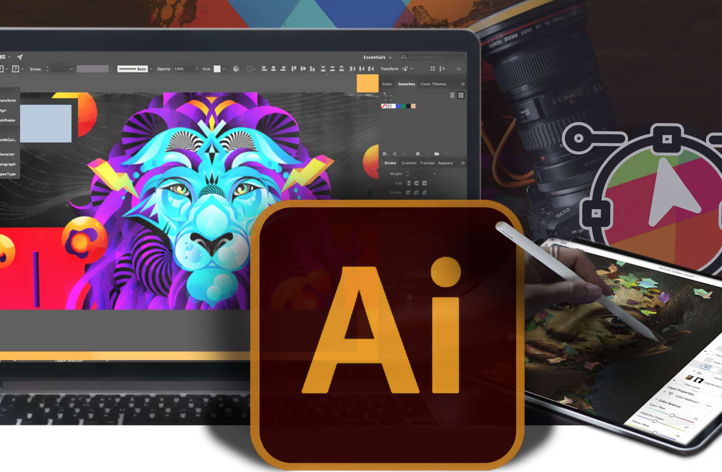 Mom-Preneurs creating a logo with Illustrator (Adobe Creative Cloud ...