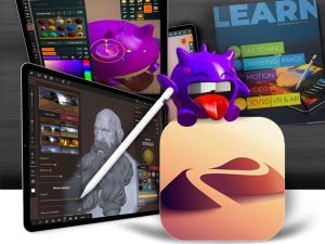live classes learning 3d for kids and teens using nomad sculpt