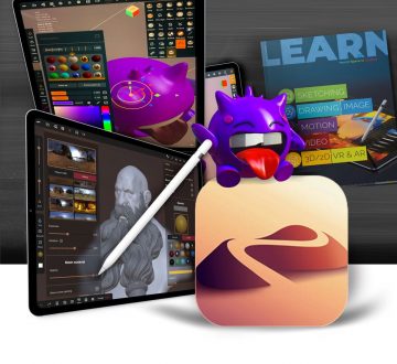 live classes learning 3d for kids and teens using nomad sculpt